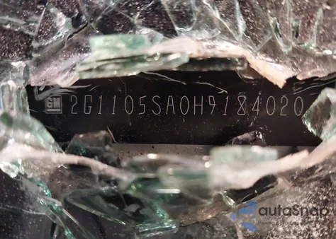 2017 Chevrolet Impala 1Lt z USA, uszkodzony, nr VIN 2G1105SA0H9184020